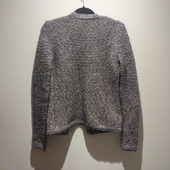 Grey/purple wool knit sweater - Picture 2 of 5